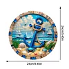 2D Flat DIY Anchor Diamond Art Pendant Double-Sided Diamond Painting Set