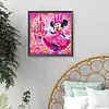 Castle Princess Minnie Full DIY 5D Round Drill Diamond Painting Kits for Adults/Beginners Home Decor Diamond Dots Paintings Picture Arts Craft 30x30cm