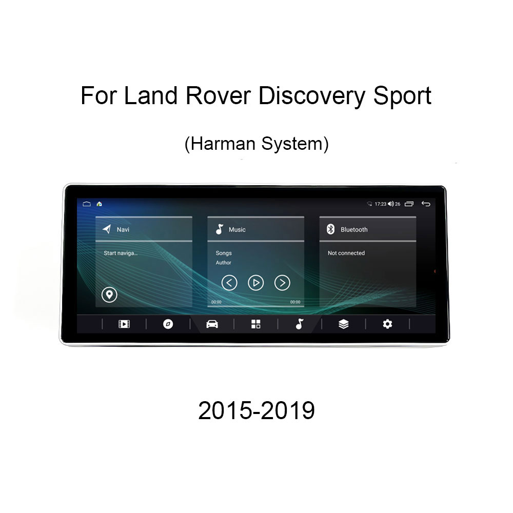 12,3 Zoll Android Auto GPS Bildschirm Upgrade Multimedia Player f&uuml;r Land Rover Discovery Sport Harman System