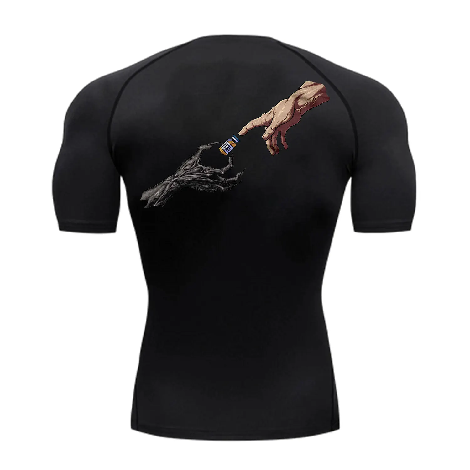 Gym | Darkness Antidote Compression T-shirt-Back