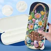 DIY Easter Egg Wooden Diamond Painting Storage Box Jewelry Case