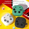 Cute Case Cover for Samsung Galaxy Buds4/4Pro Earbuds Silicone Protective Case with Keychain Shockproof Cartoon Game Design