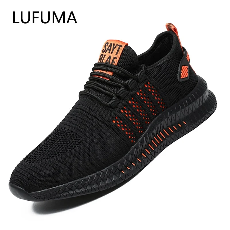 Fashion Sneakers Lightweight Men Casual Shoes Breathable Male Footwear Lace Up Walking Shoes Men Sneakers Zapatillas Hombre