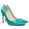 100mm Heels Red Bottoms Classic Party Daily Wedding Pumps Patent Stilettos Shoes