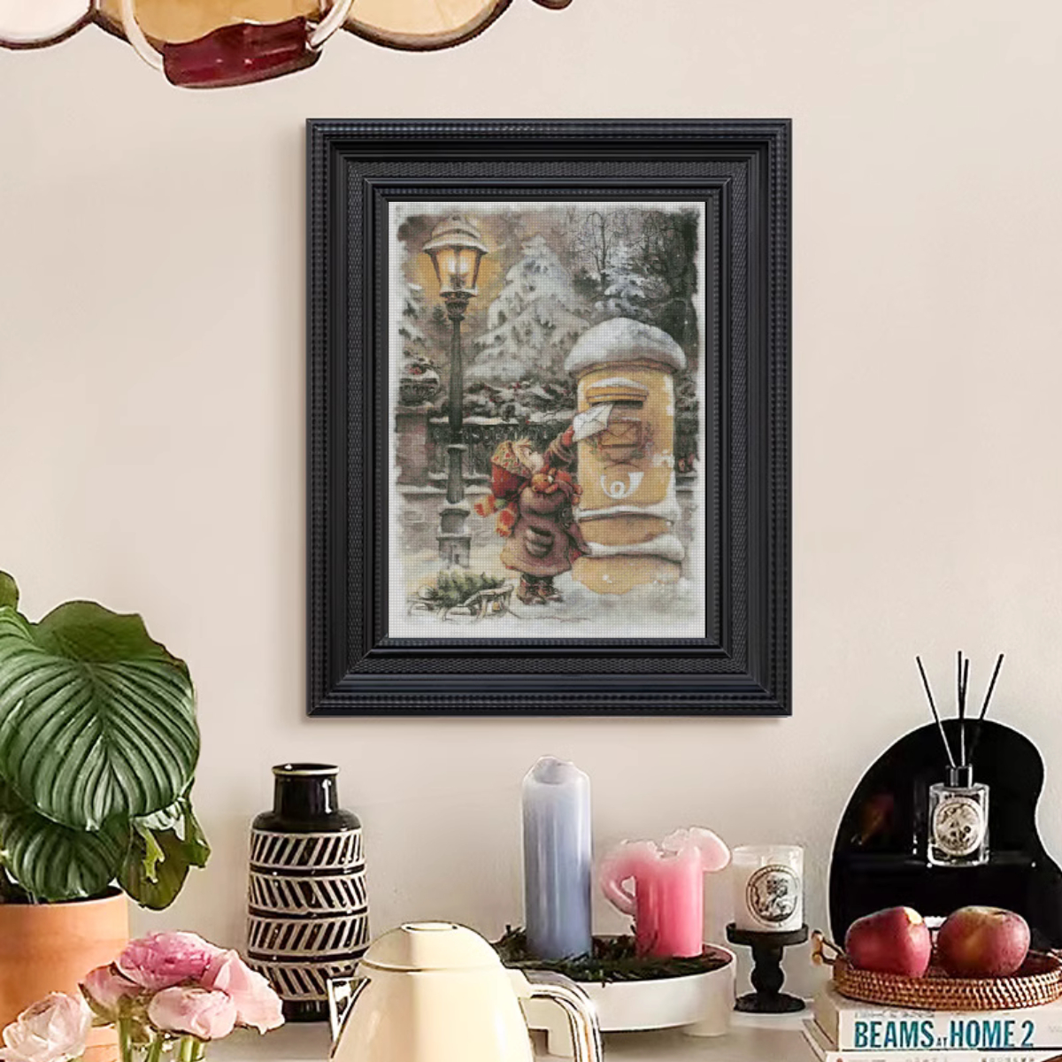 [ZZ3403-Letter to Spring]  Painting Fairy Cross Stitch