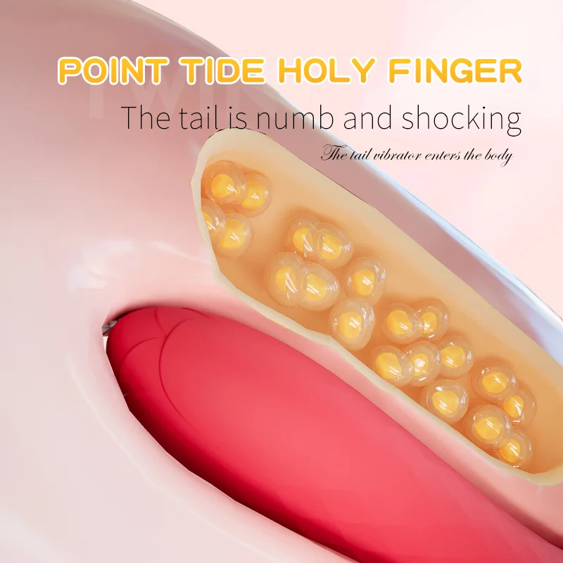 Blossa – Dual-ended Flower Vibrator, Soft Brush Head & G-spot Wand For Double Sensation