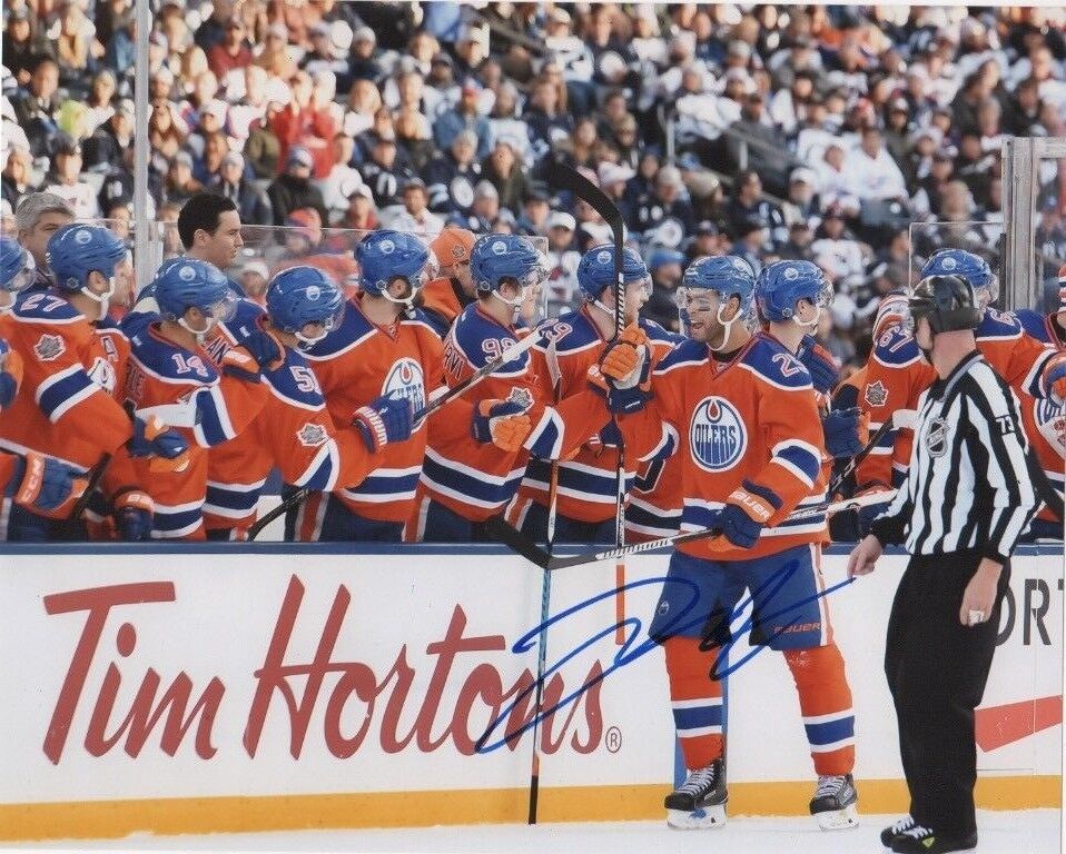 Edmonton Oilers Darnell Nurse Autographed Signed 8x10 NHL Photo Poster painting COA M