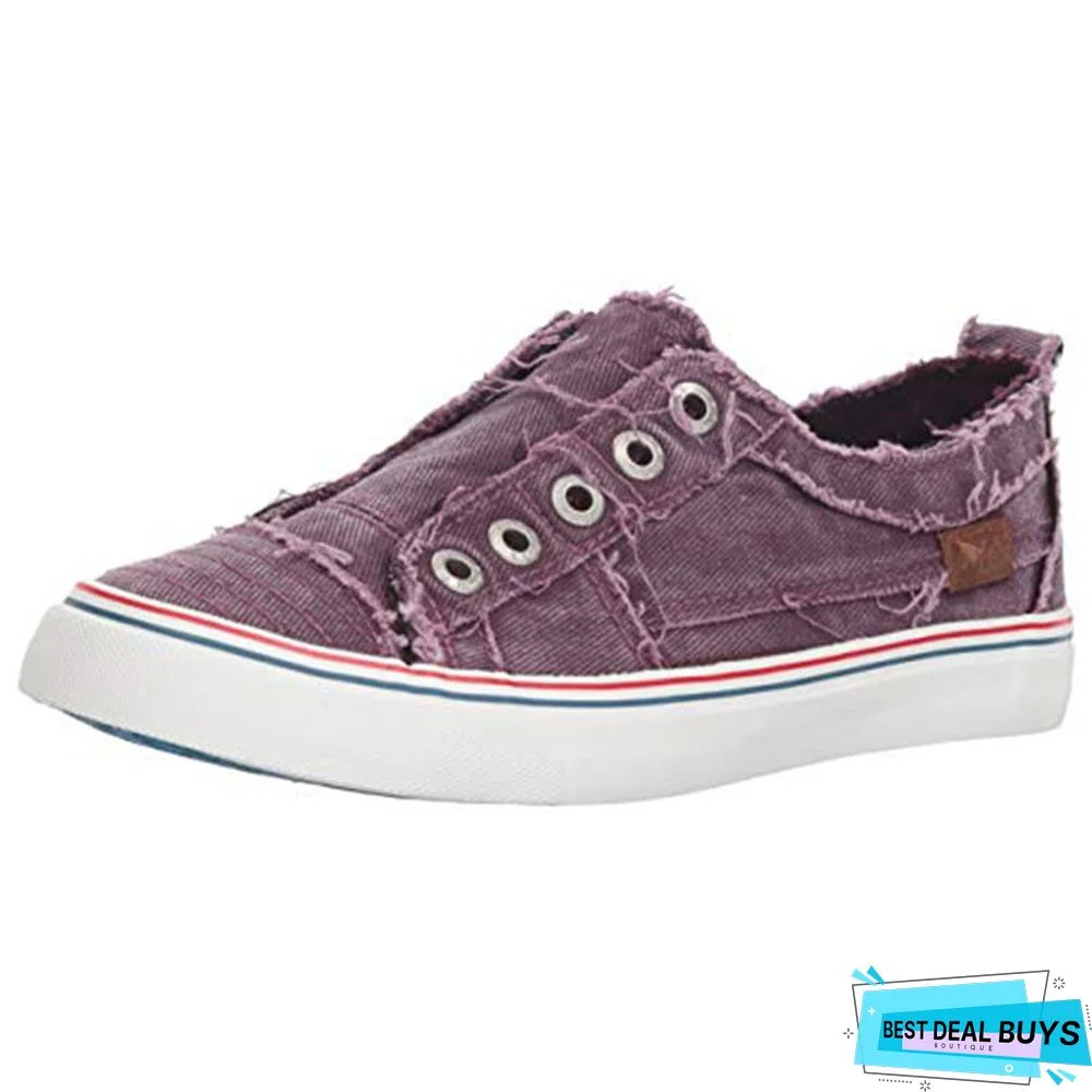 Women  Pre-istressed Hottest Sneaker