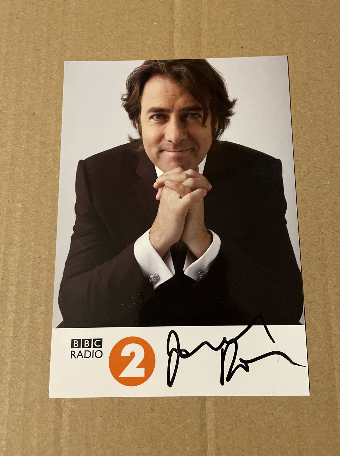 Jonathan Ross Hand Signed 6x4 Photo Poster painting Autograph BBC Radio 2 Publicity Promo Card