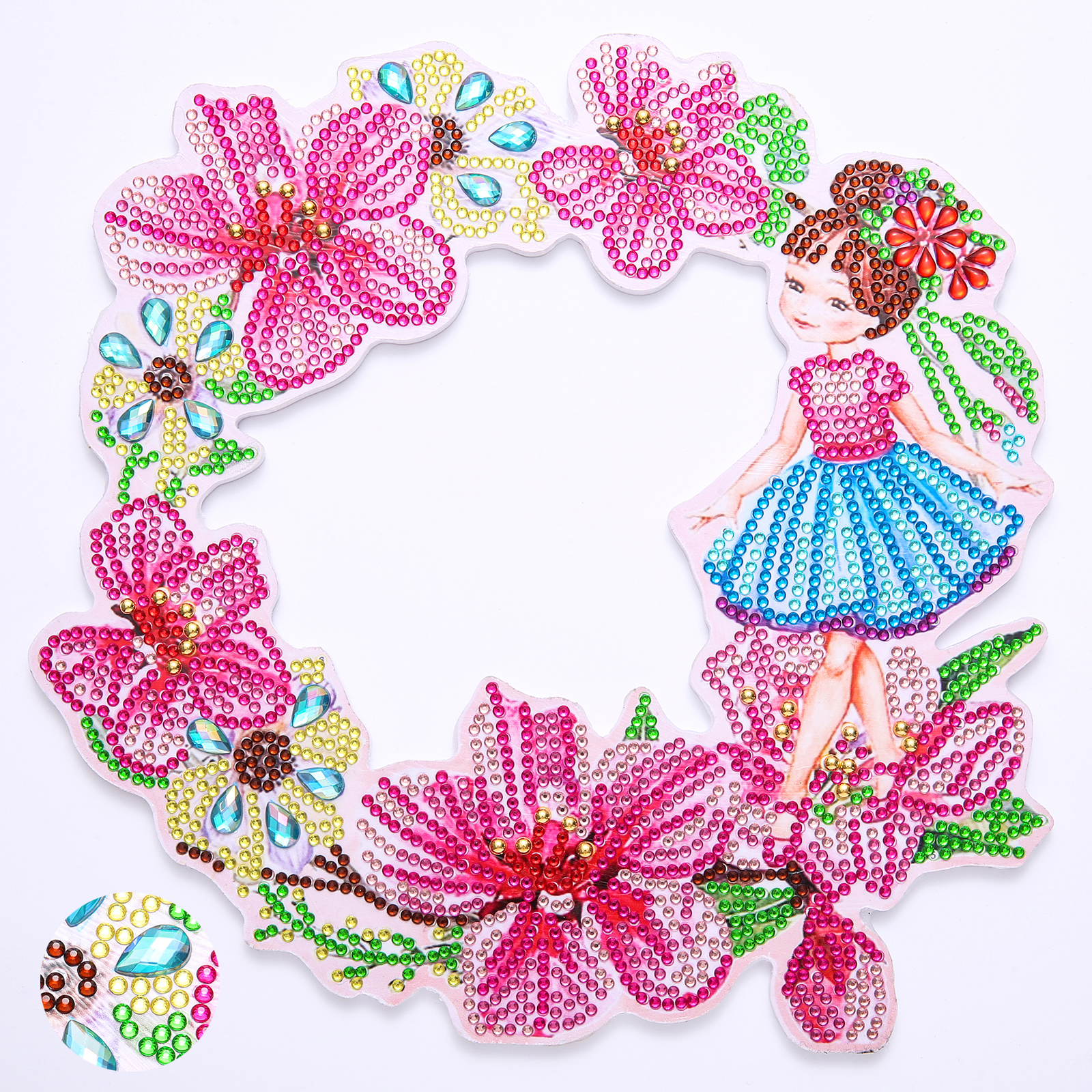 

Fairy Wreath - 5D DIY Craft Decoration - 23*23CM, 501 Original