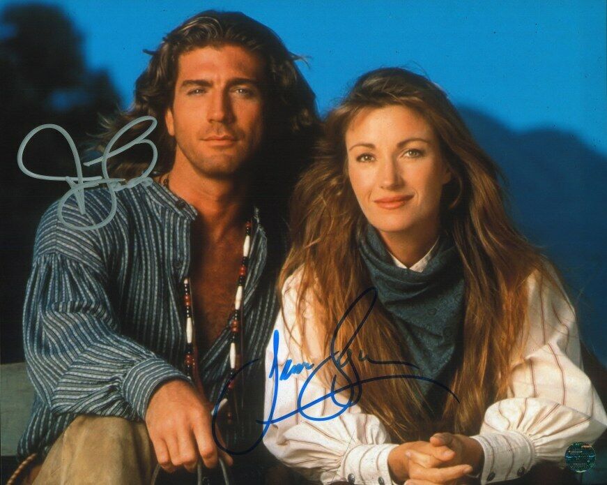 JOE LANDO, JANE SEYMOUR Autographed Original 8x10 Photo Poster painting LOA TTM