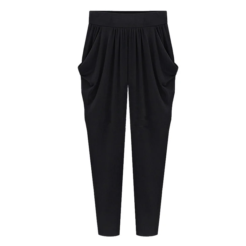 Women's Solid Color Loose Casual Pants
