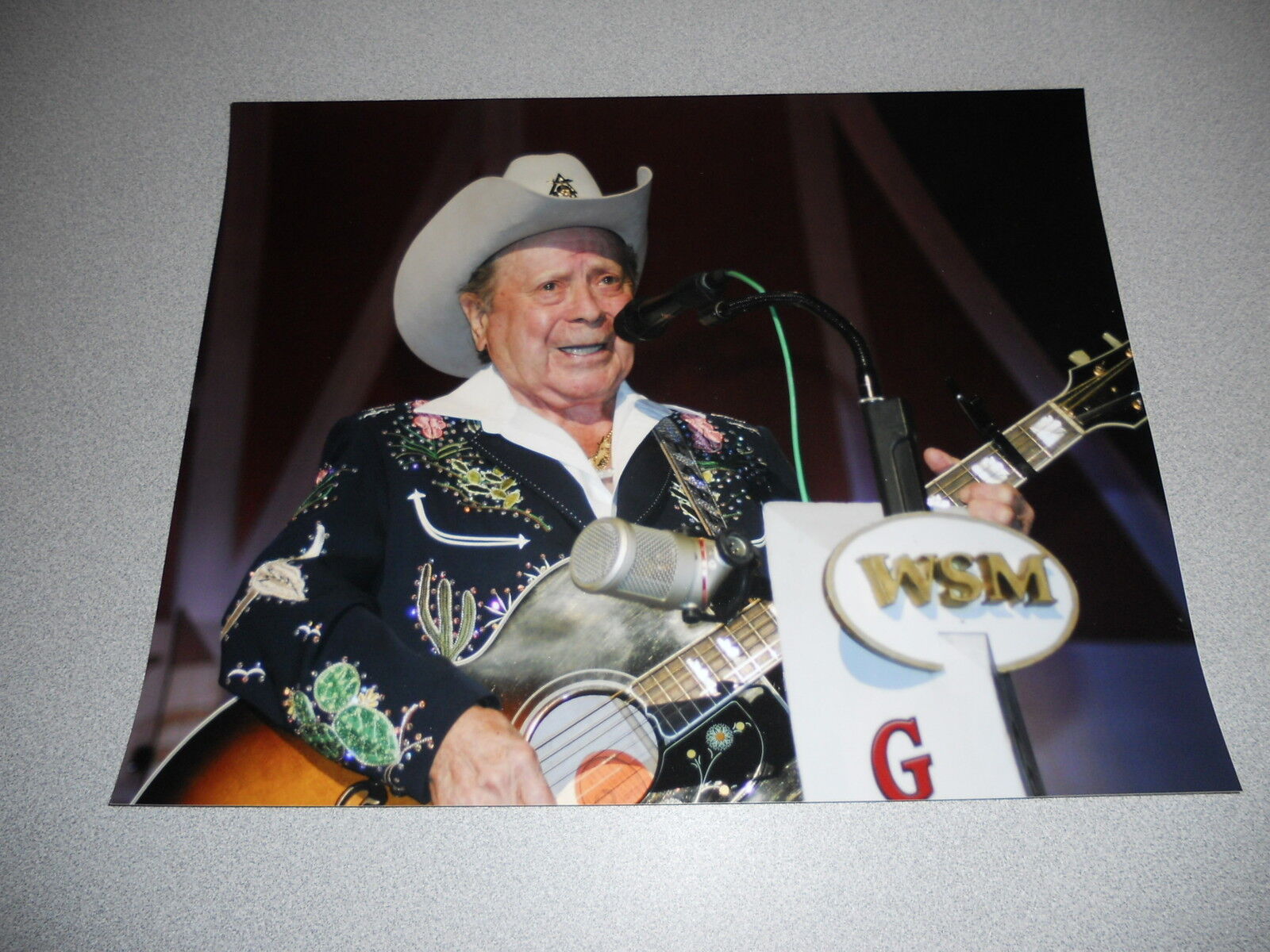 Little Jimmy Dickens Country Music HOF 11x14 Concert Photo Poster painting #2