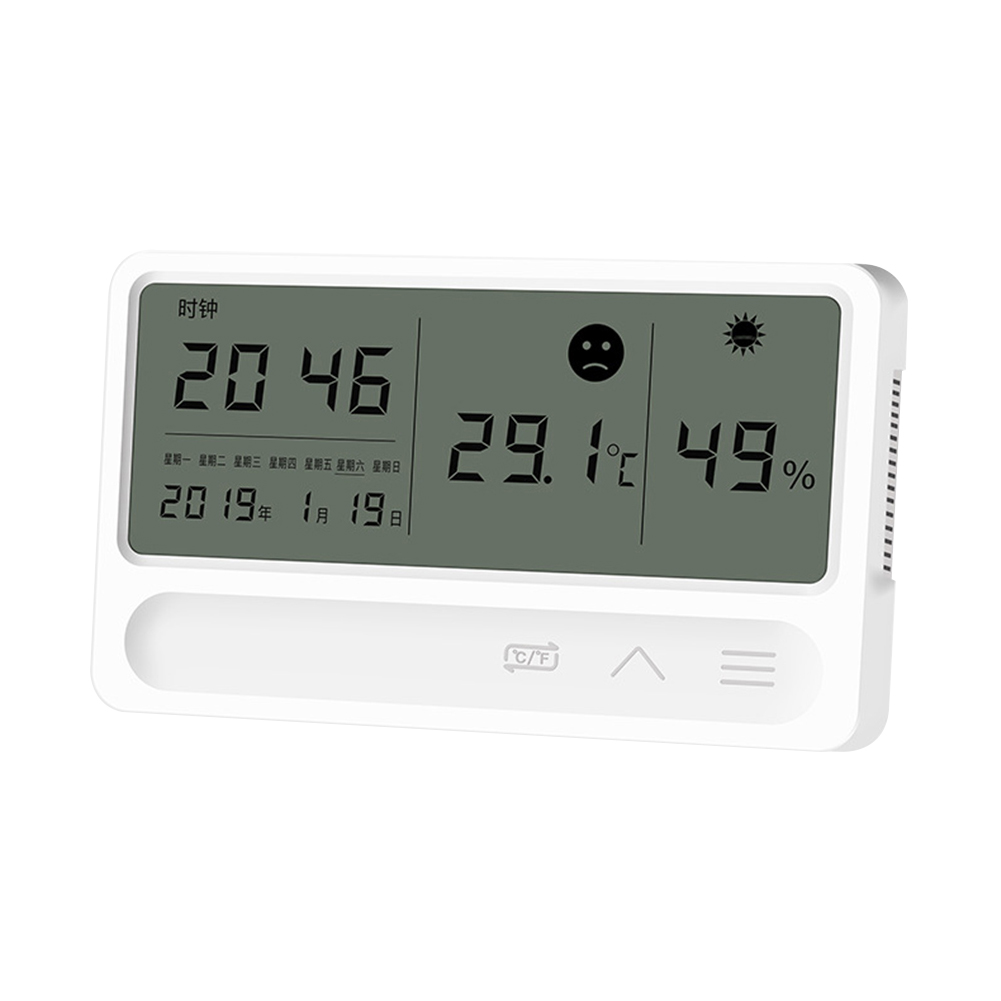 

Electronic Desk Clock Temperature and Humidity Meter Hygrometer Thermometer, 501 Original