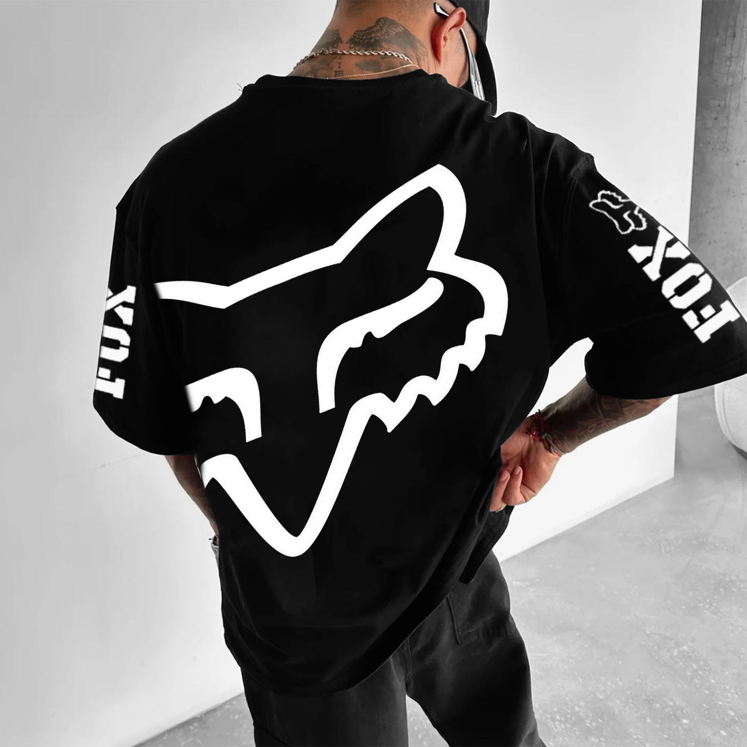 Casual Racing Brand Printed T-shirt / TECHWEAR CLUB / Techwear