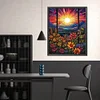 Diamond Painting -DIY Round Drill Beautiful Sunrise(40x50cm)