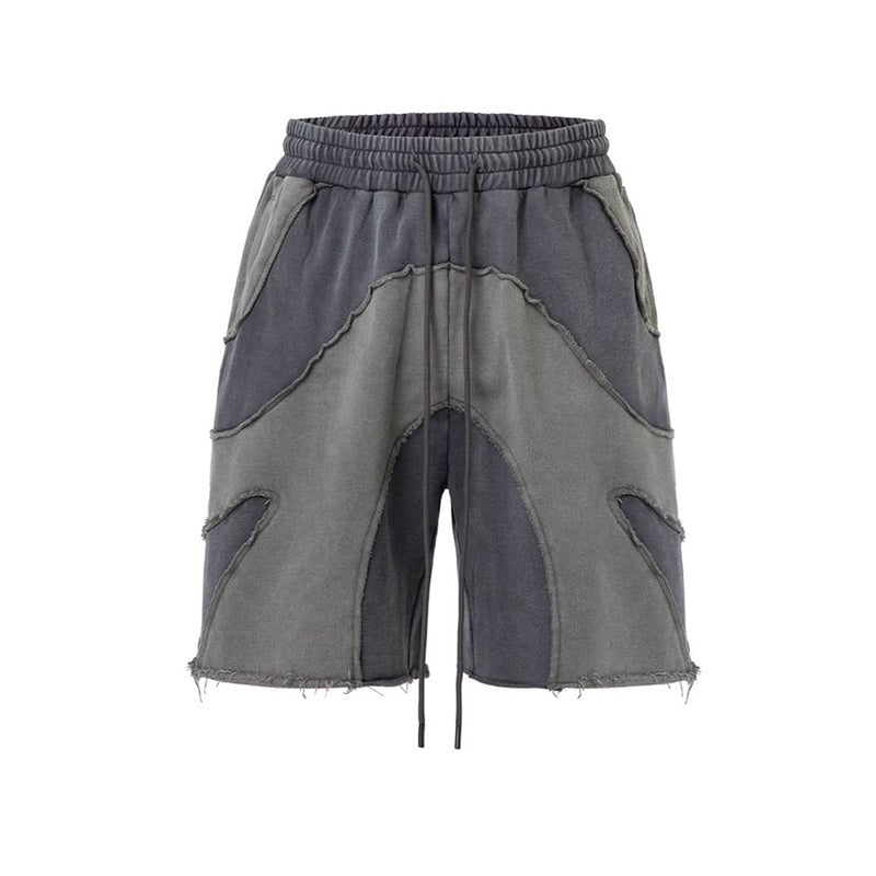 Men's Patchwork Casual Shorts