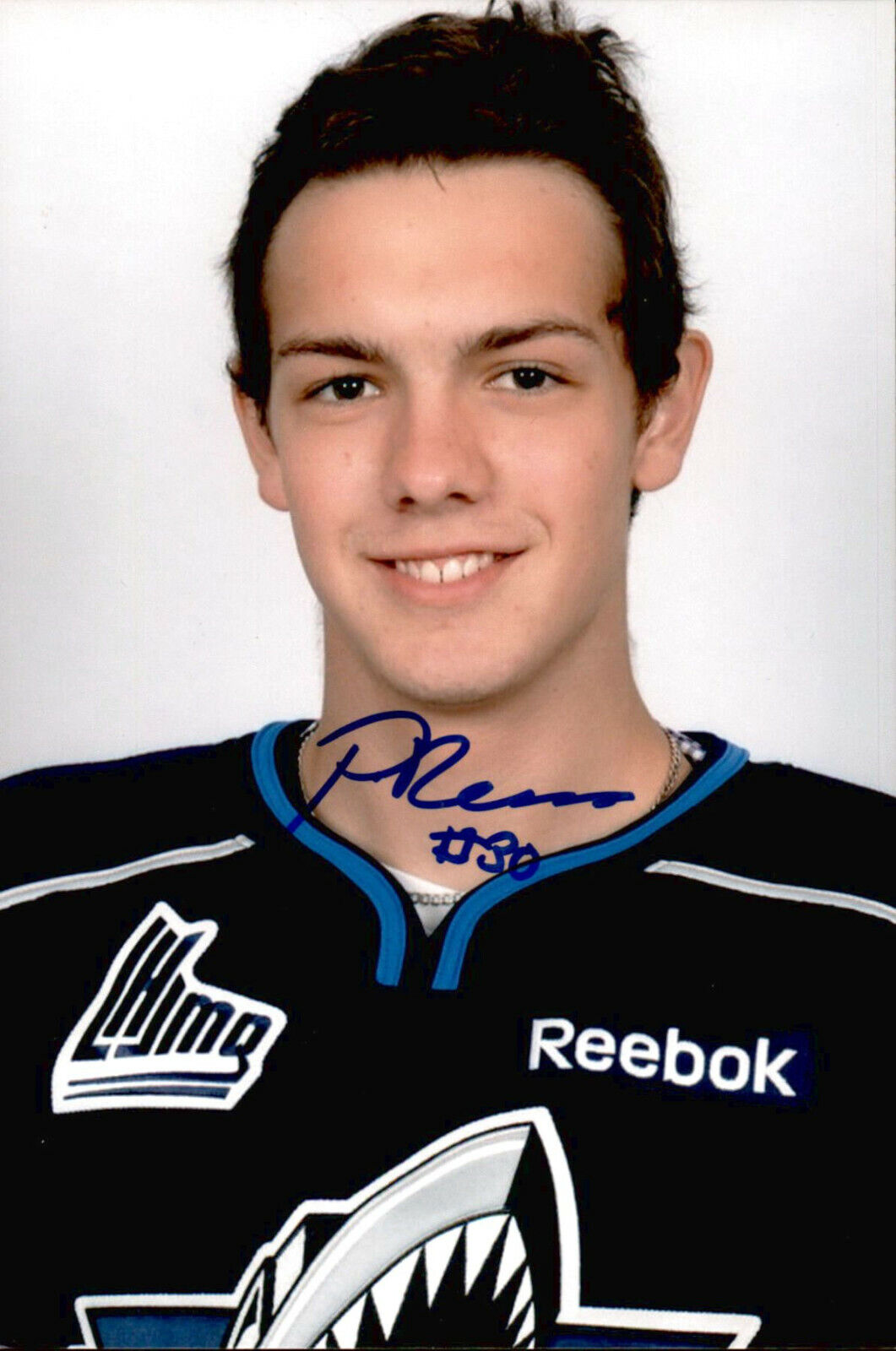 Philippe Desrosiers SIGNED 4x6 Photo Poster painting RIMOUSKI OCEANIC / DALLAS STARS #4