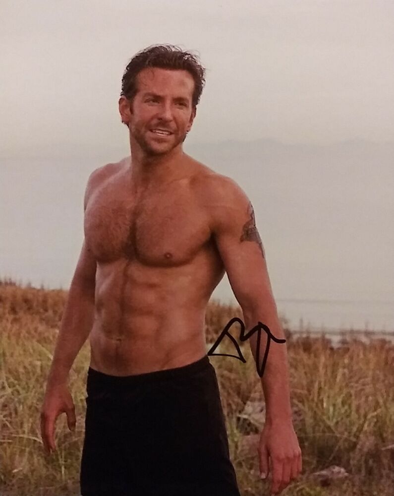 Bradley Cooper signed 8 x 10