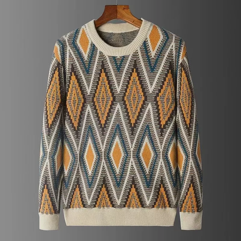 Suéter De Cachemira J.Crew Jacquard - Gris Para Hombre, México