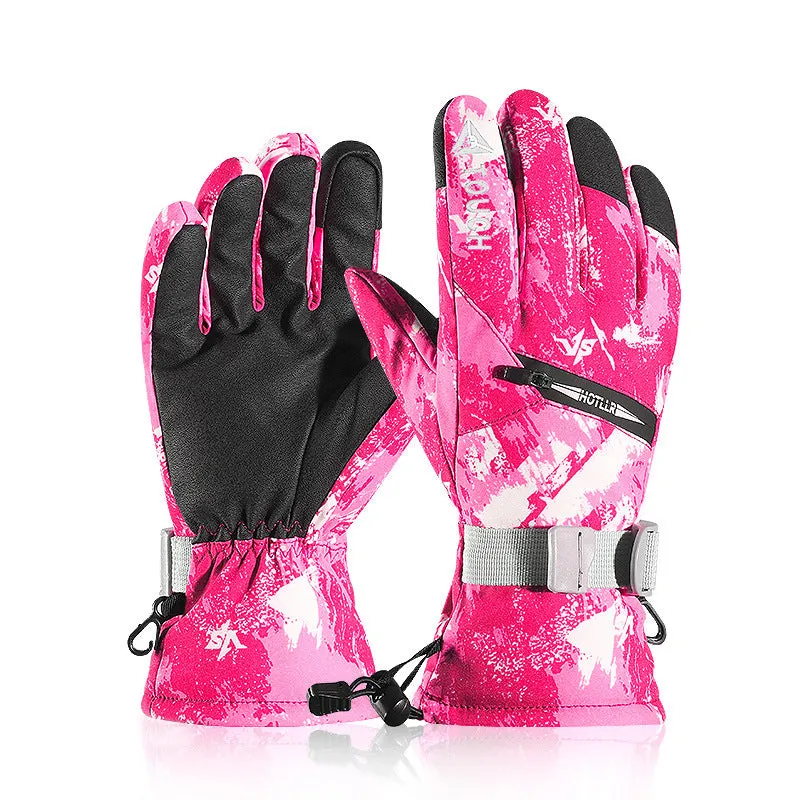 Unisex Waterproof Outdoor Ski Gloves