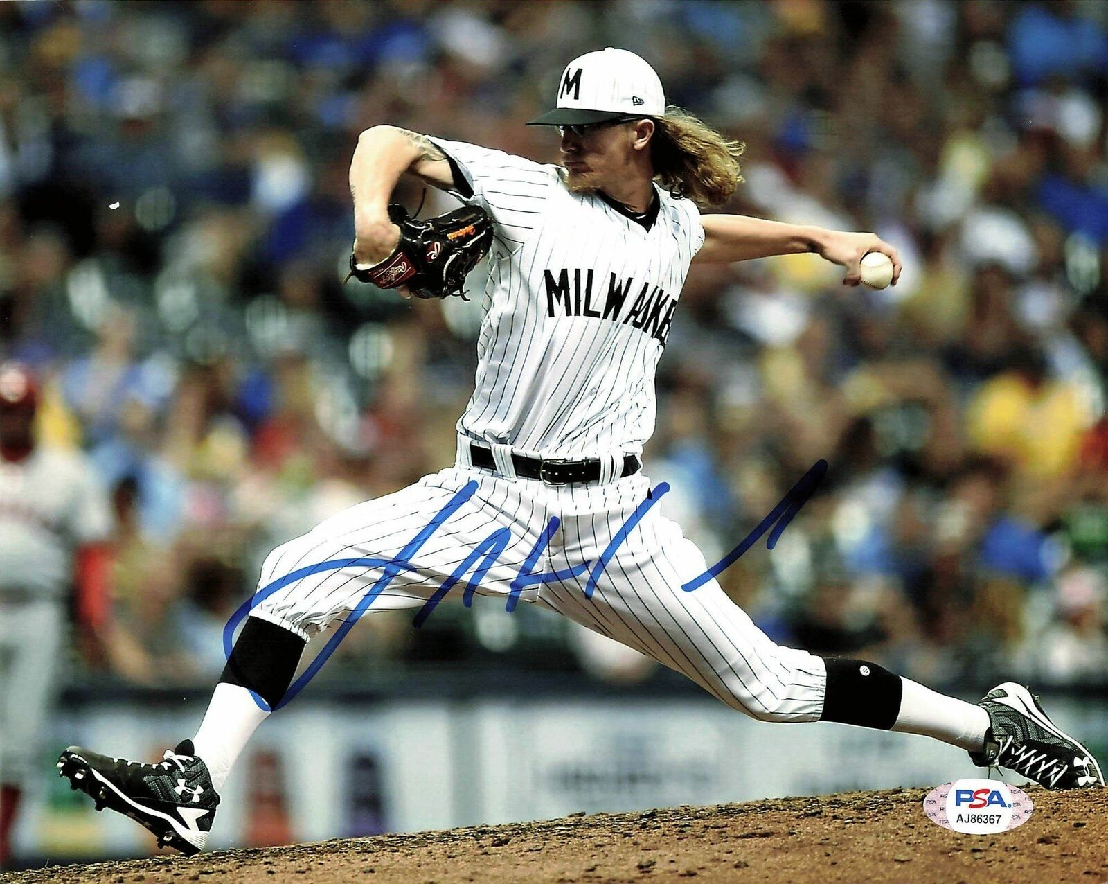 Josh Hader signed 8x10 Photo Poster painting PSA/DNA Milwaukee Brewers Autographed