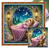 (Multi-Style)Disney Princess-11CT/18CT Stamped Cross Stitch 50*50cm/30*30cm