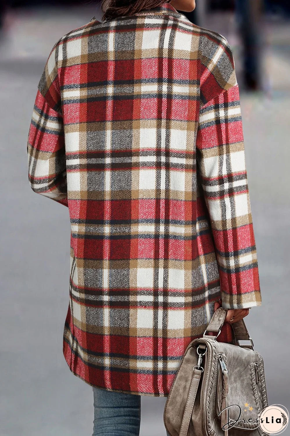 Cute Plaid Coat