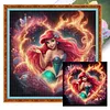 Cartoon-2 Full 14CT DIY Stamped Cross Stitch Kits Needlework Embroidery Kit 11.81x11.81inch Cross Stitch Art and Crafts Kits for Beginners Adults Home Decor