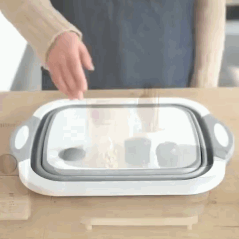 Foldable Multi-Function Chopping Board, Foldable Multi-Function Chopping Board