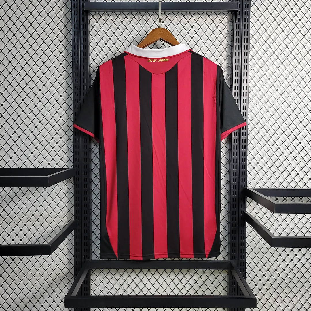 Retro 2009-2010 AC Milan Home Football Shirt Thai Quality