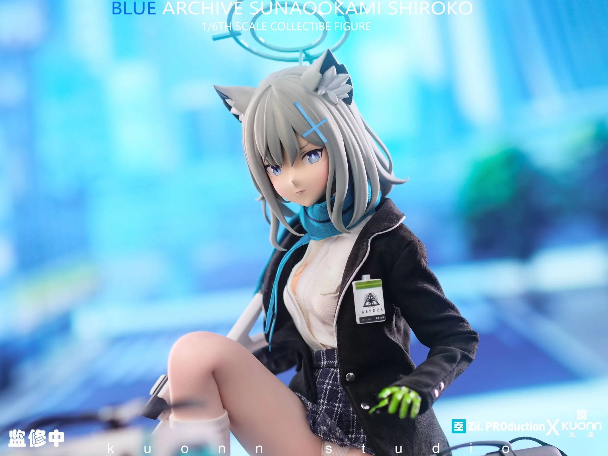 1/6 Scale Movable Sunaookami Shiroko - Blue Archive Resin
