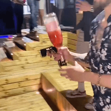 🌞Summer Presale💥40% OFF)🍻Bar party beer champagne launch prop gun