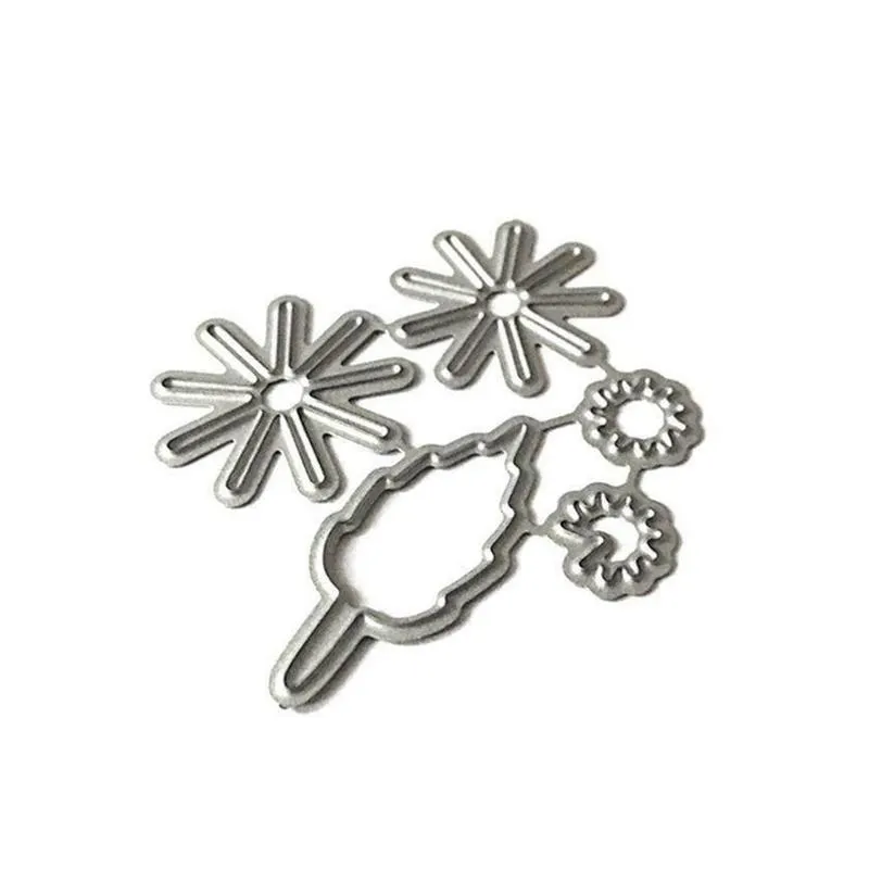 3d Spot Coil Circle Ring Cutting Dies Cake Decoration Metal Mold Scrapbook Embossing Paper Craft Knife Mould Stencil Stamps Dies