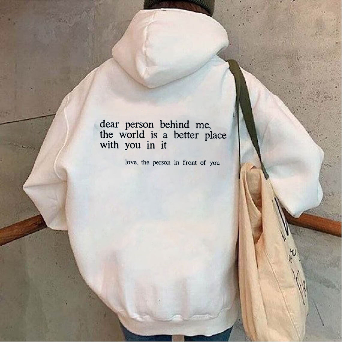 Girl Dear Person Behind Me Hoodie