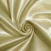 108" Champagne Seamless Satin Round Tablecloth