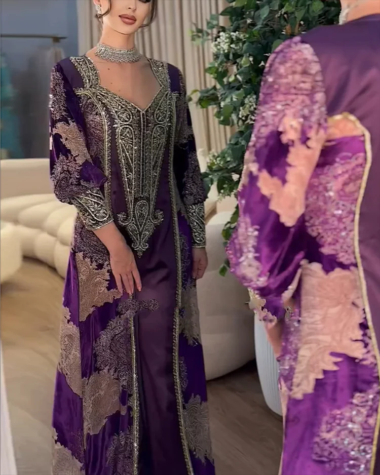 Women's Long Sleeve Mesh Sequin Dress