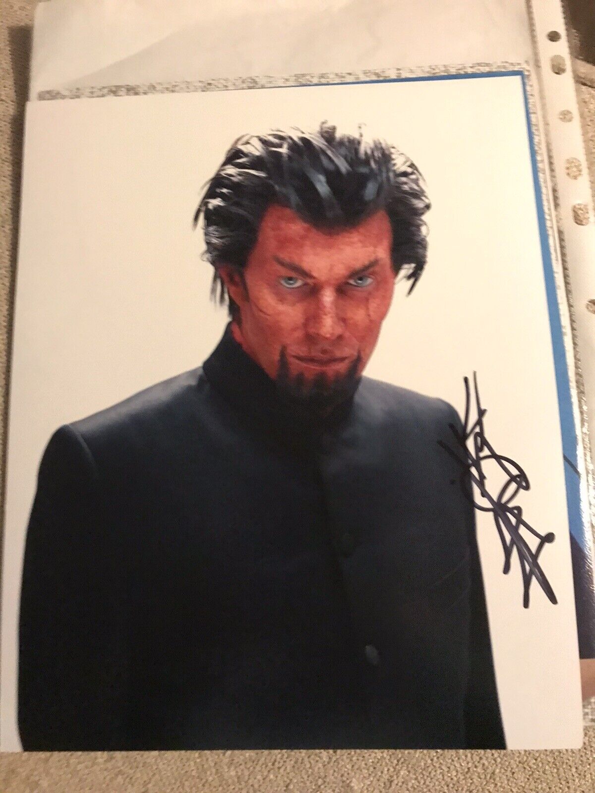 JASON FLEMYNG - Signed 10x8 - X Men Photo Poster painting