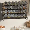 4 Tier Spice Rack Space-Saving Metal Spice Storage Holder for Kitchen Countertop
