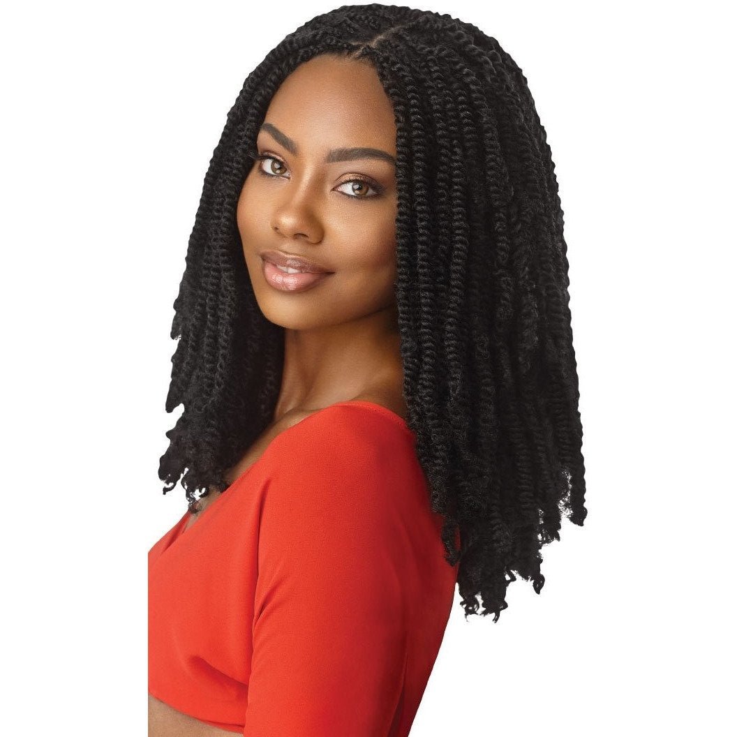Outre Synthetic X-Pression Twisted Up Braids – 3X Springy Afro Twist 16"