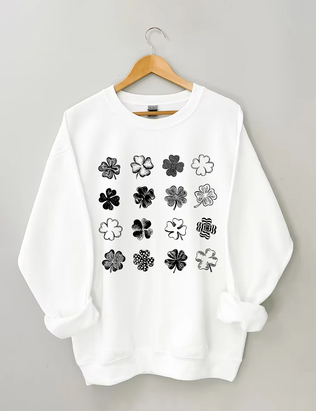 Shamrocks St. Patrick's Day Sweatshirt 