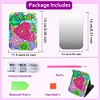 Diamond Painting Compact Flower Mirror
