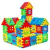 Blocs de construction imbriqu&eacute;s pour la construction de maisons