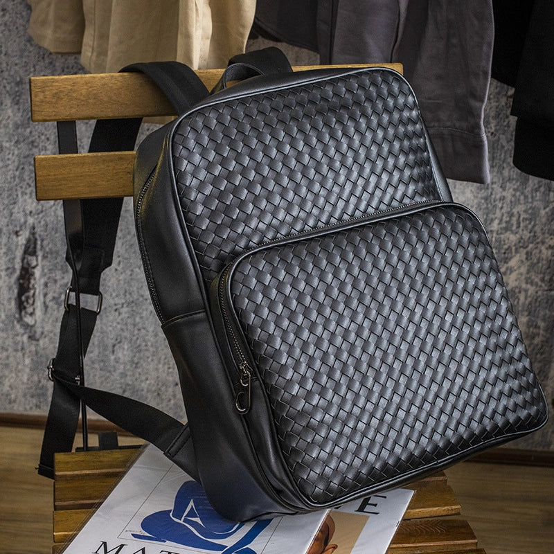 Solid Color Business School Daily School Backpack