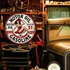 Pin Up Girl - Round Vintage Metal Signs - 30*30cm