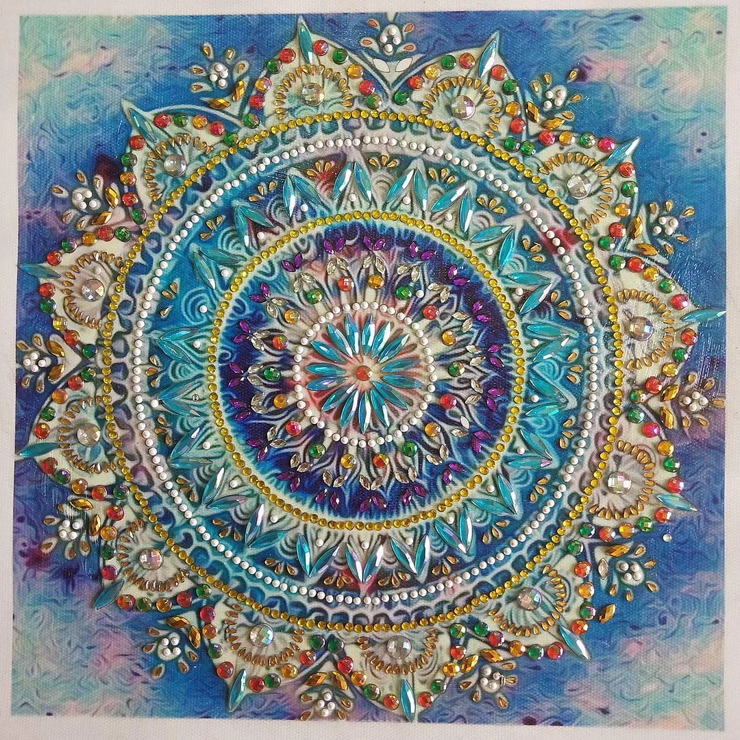 Special Shaped Diamond Painting - Mandala(30*30cm)