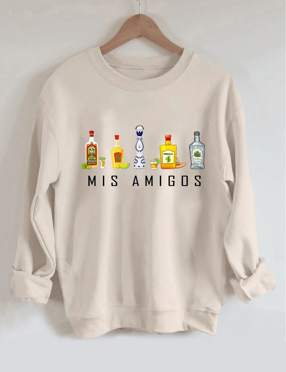 Mis Amigos Drinking Sweatshirt