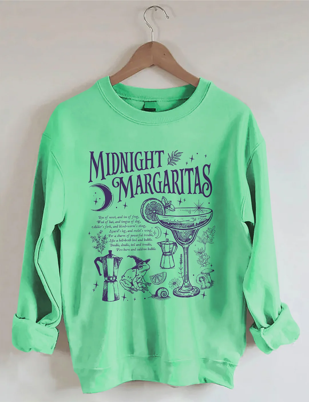 Midnight Margaritas Design Sweatshirt