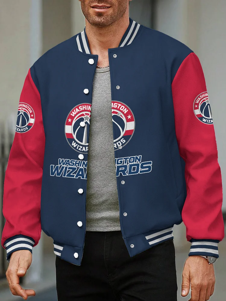 Washington Wizards Limited Edition Full-Snap Casual Jacket