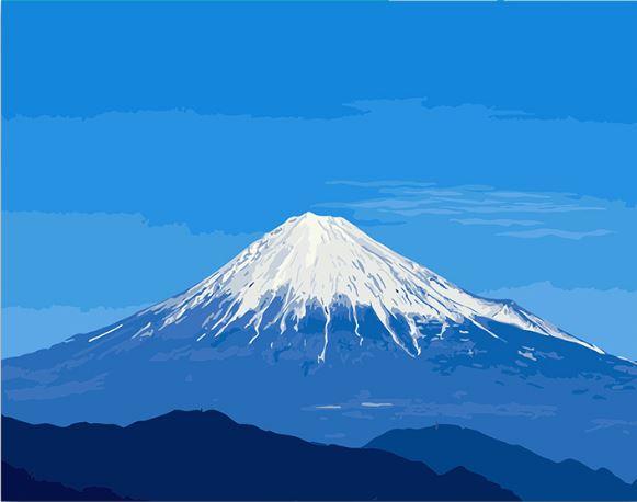 

Mount Fuji – Paint By Numbers - 40*50CM, 501 Original